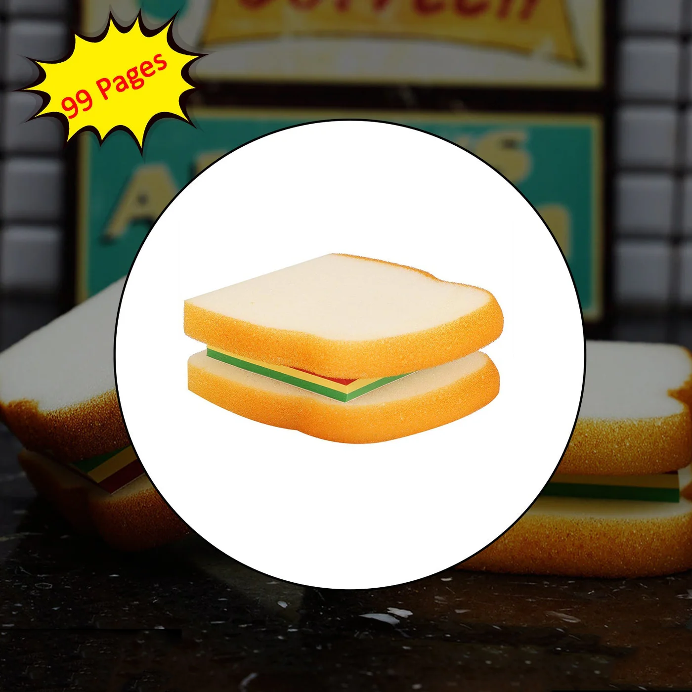 Sandwich Shaped Notebook