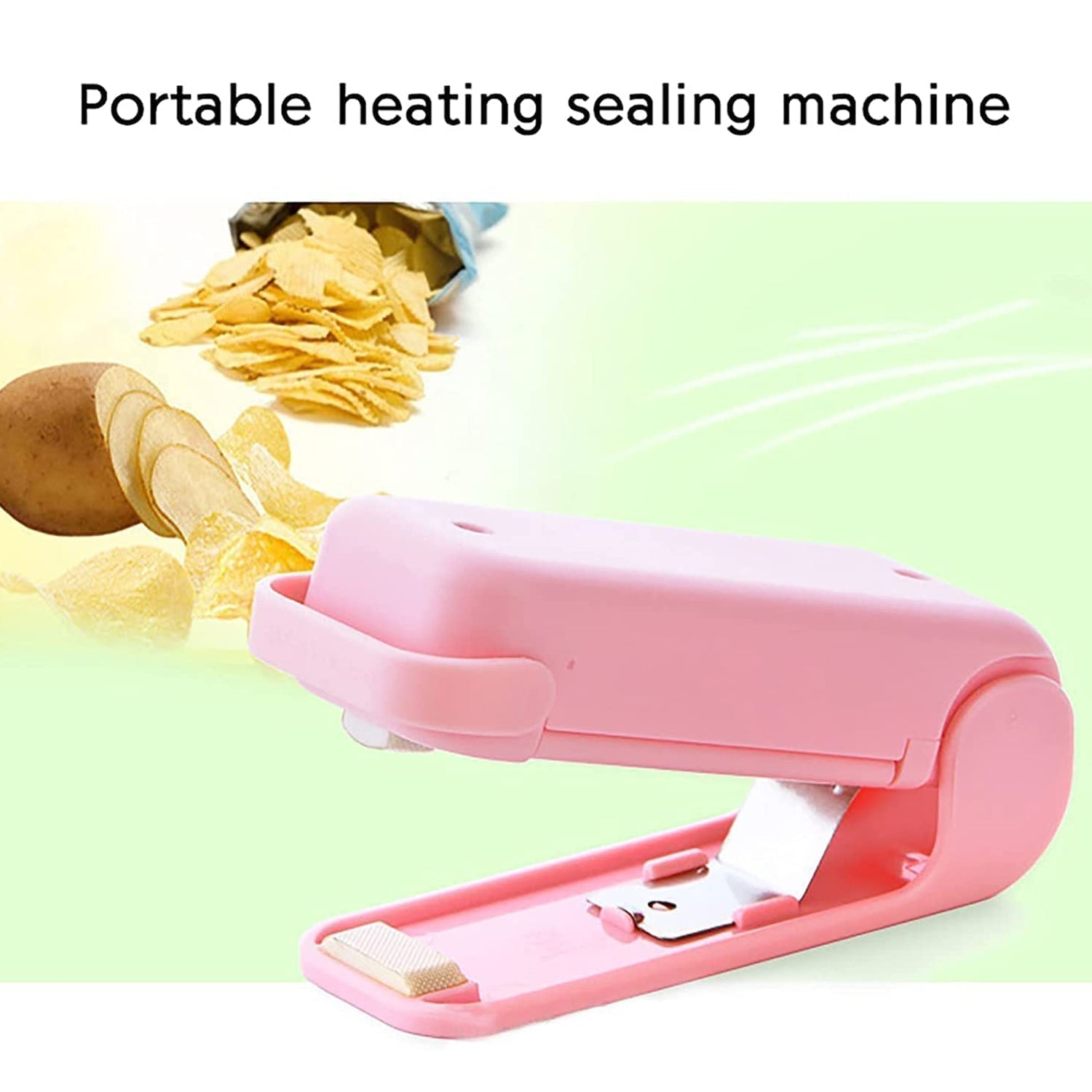 Mini Plastic Bag Sealer – Portable Heat Sealing Machine, Battery Operated (1 Pc)