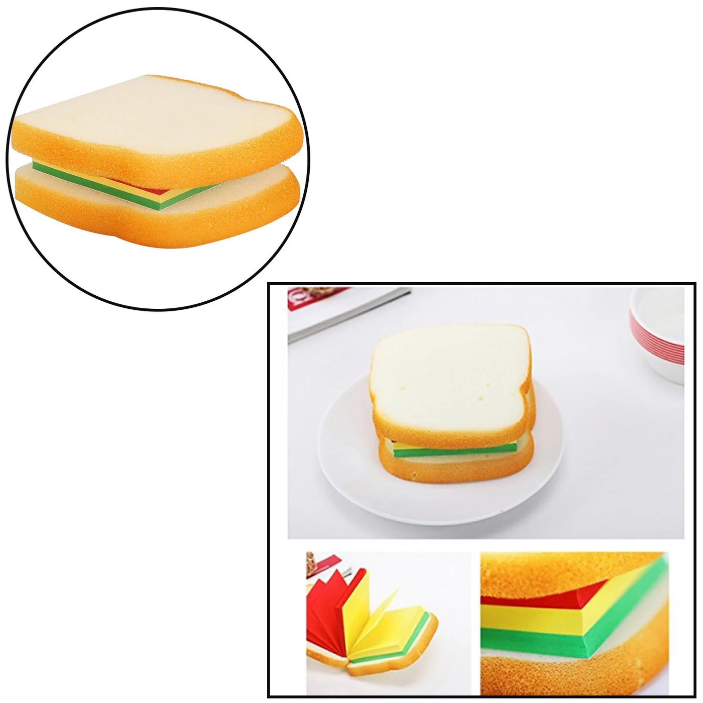 Sandwich Shaped Notebook