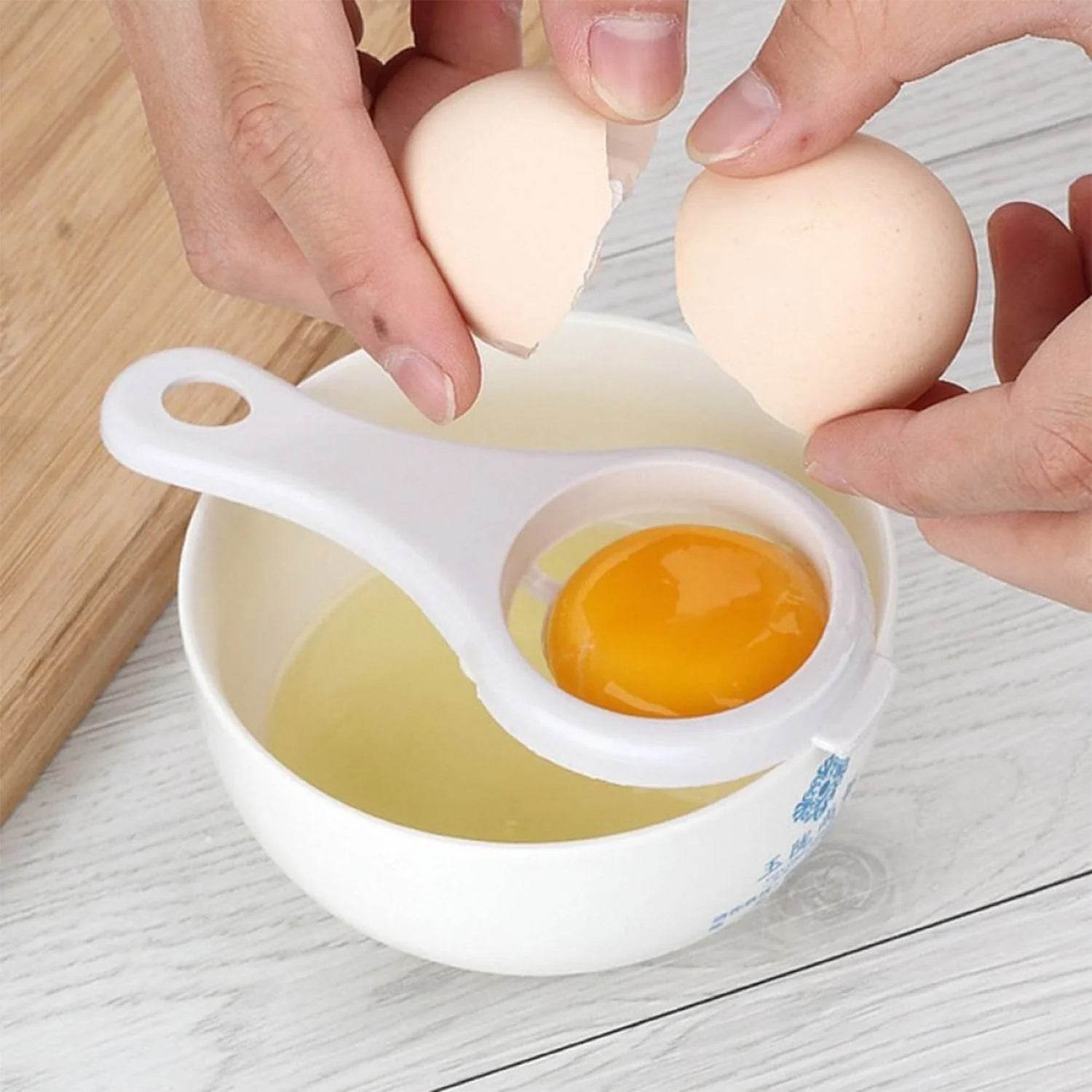 Plastic Egg Yolk Separator, Egg White Yolk Filter Separator - Bachat Club