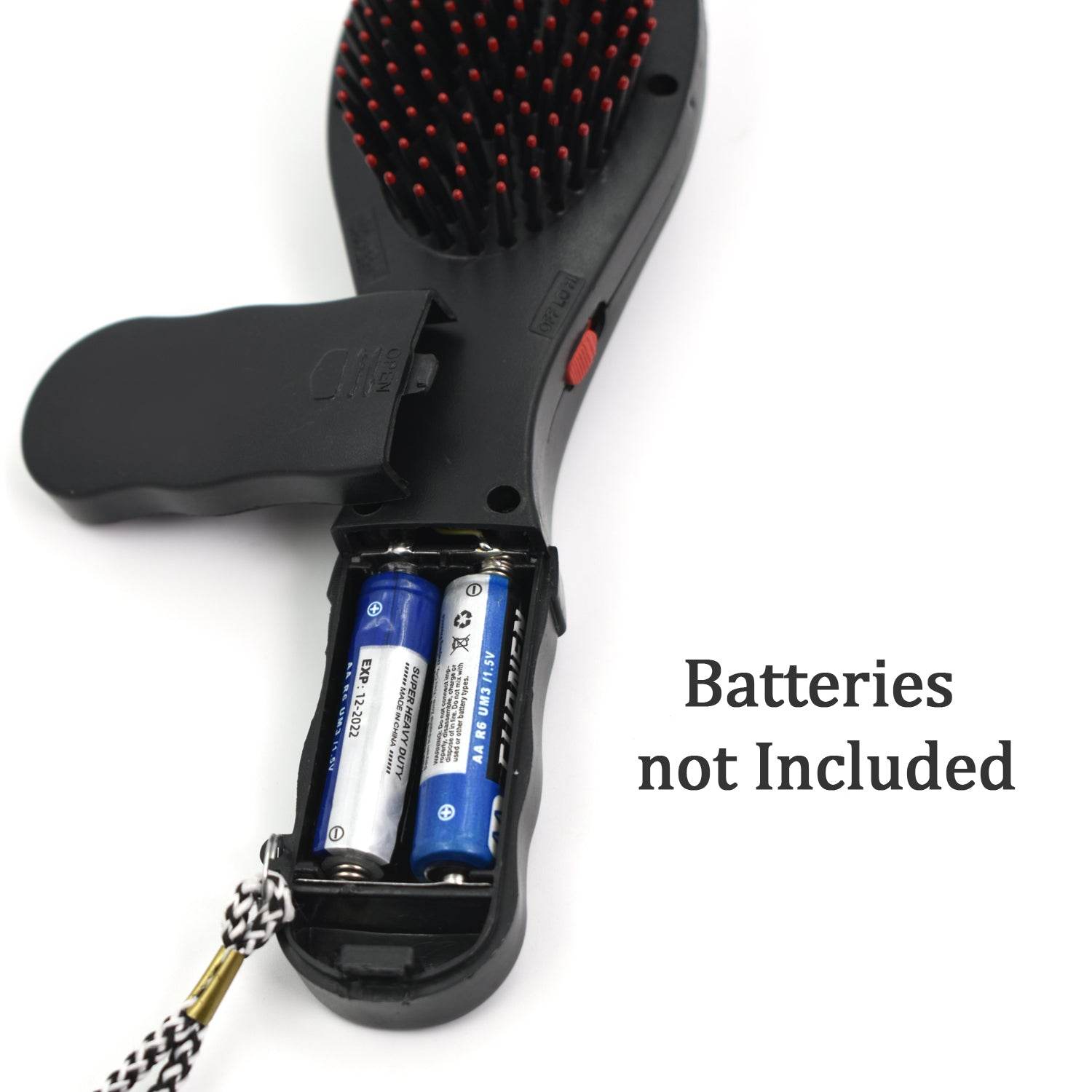 Electric Vibrating Massager Comb Hair Brush Comb massager, Hair accessories - Bachat Club