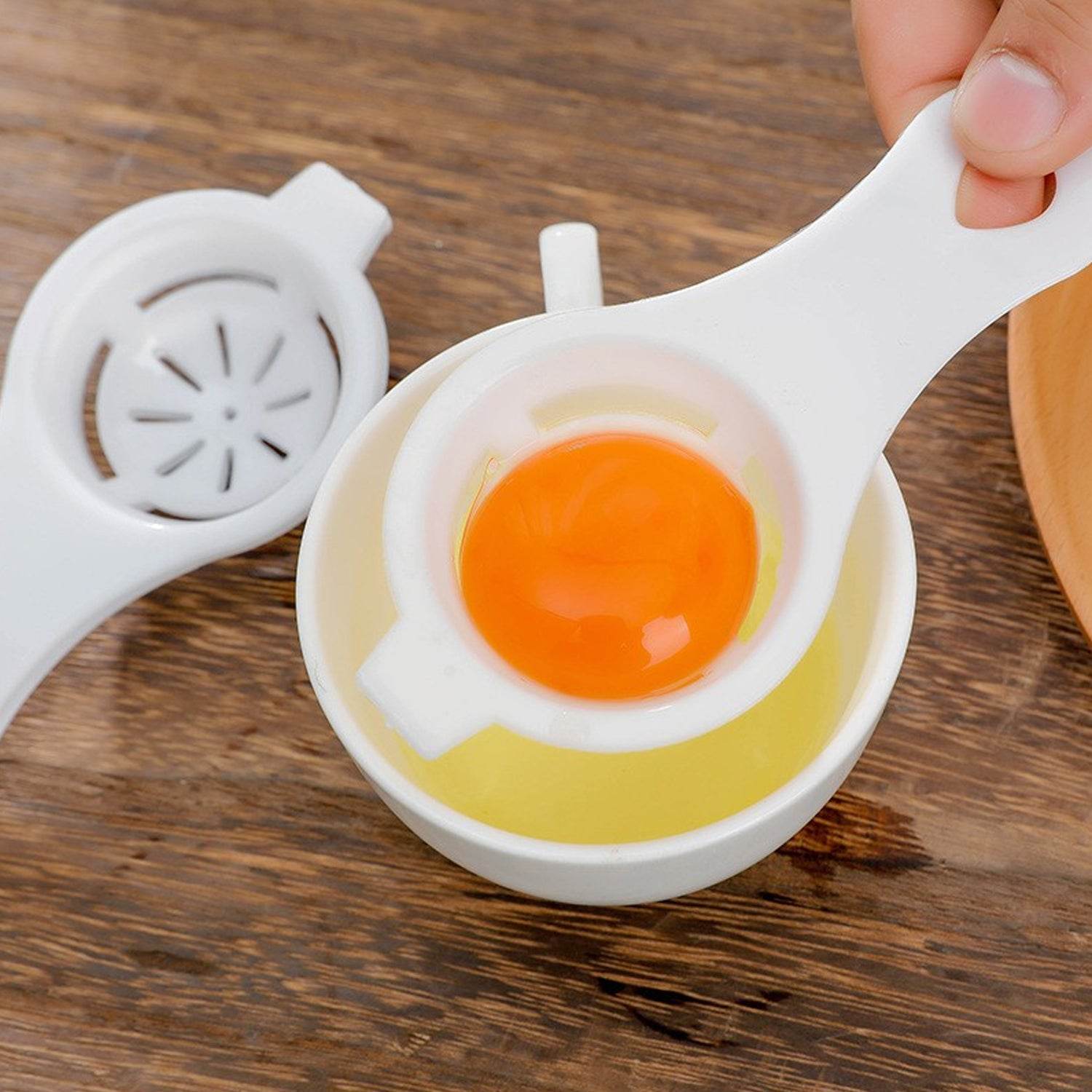 Plastic Egg Yolk Separator, Egg White Yolk Filter Separator - Bachat Club