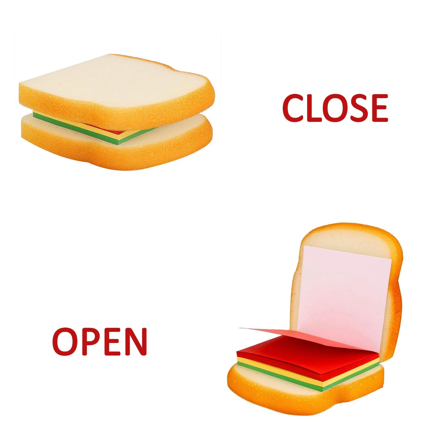 Sandwich Shaped Notebook