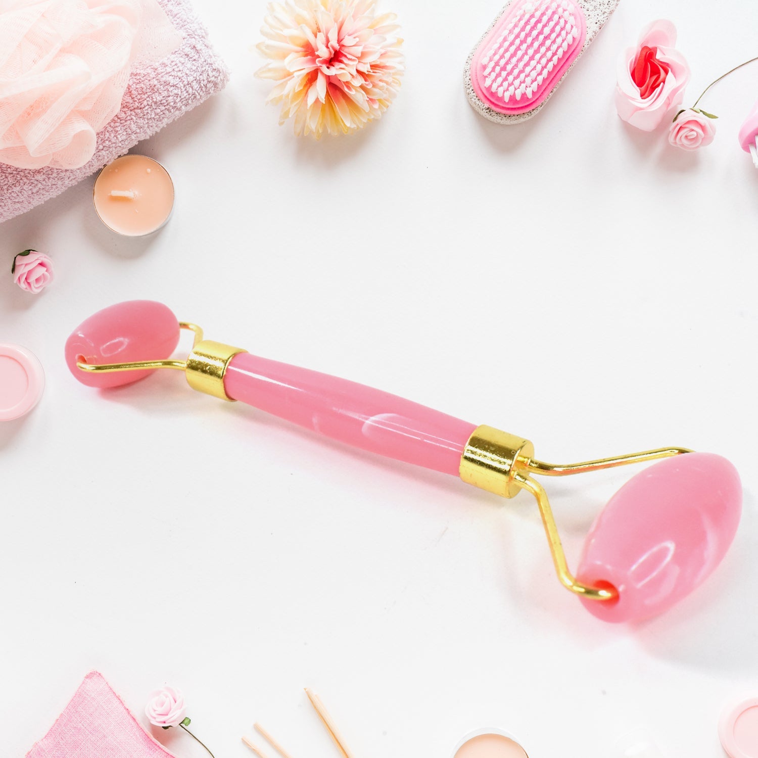 Double Ended Smooth Facial Massage Rollers (1 Pc / Mix Color)