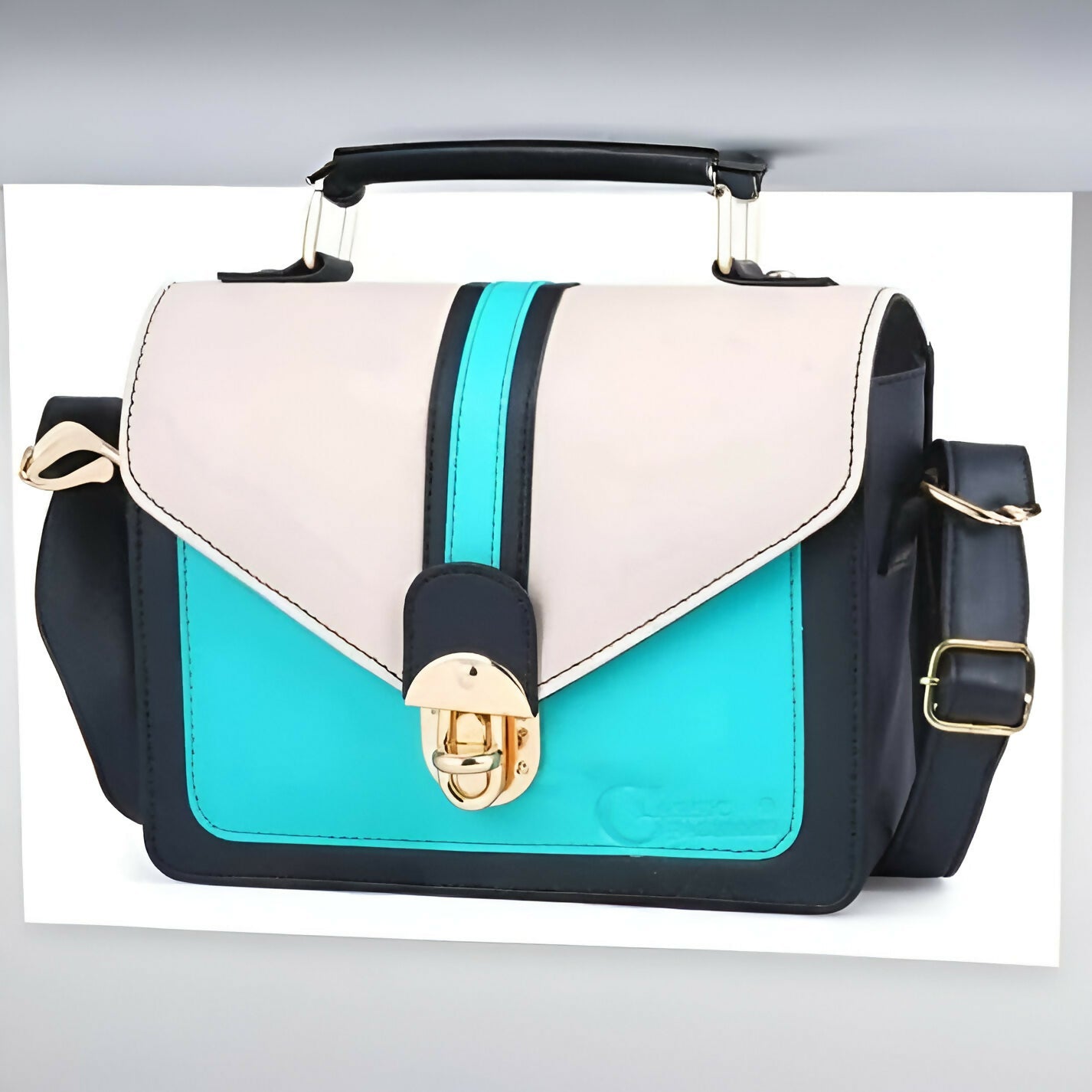 SAGIRON Blue Women Sling Bag - Regular Size