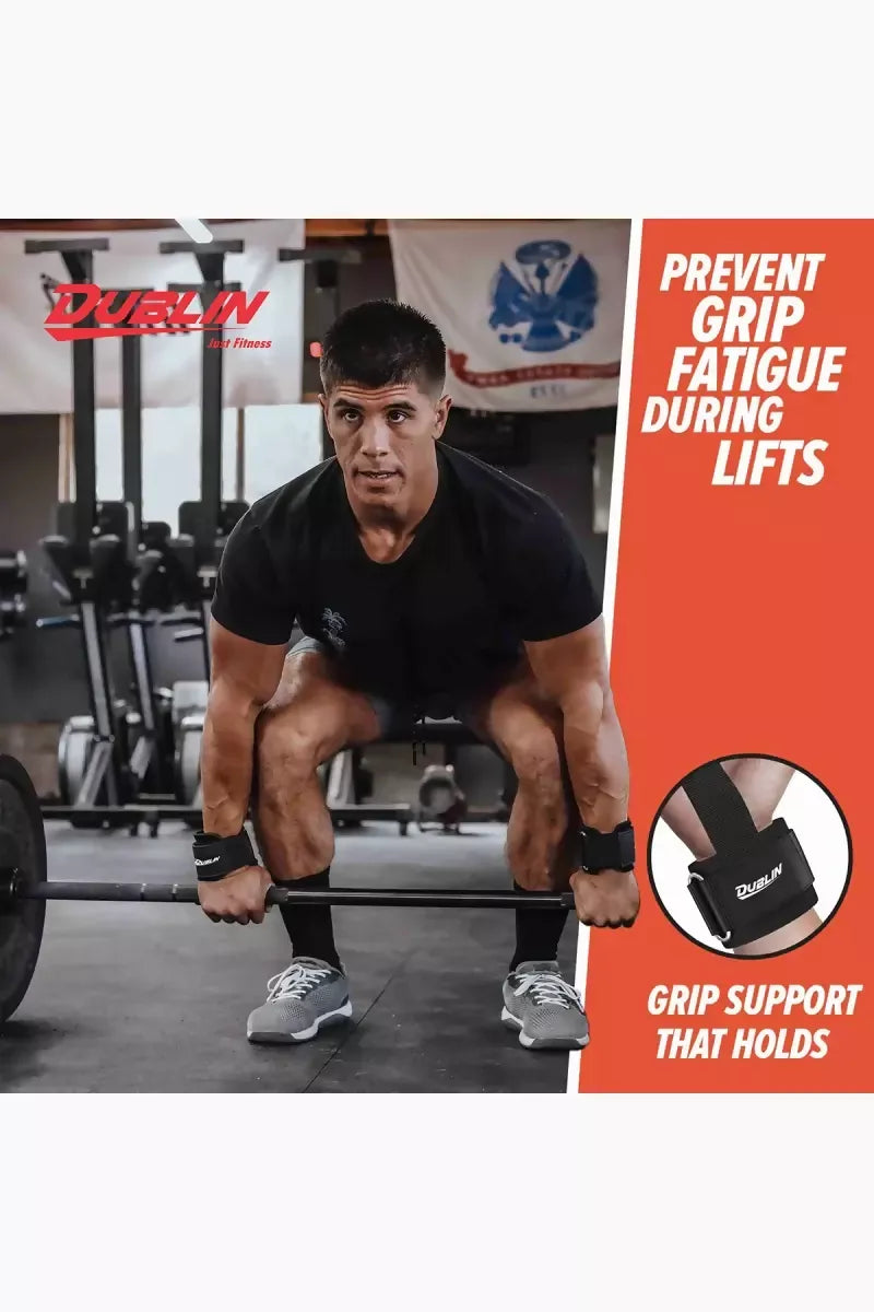 Dublin Nylon Wrist Support Lifting Strap (Free Size)