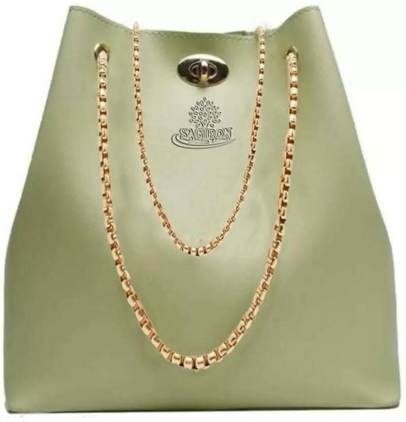 Women Green Shoulder Bag