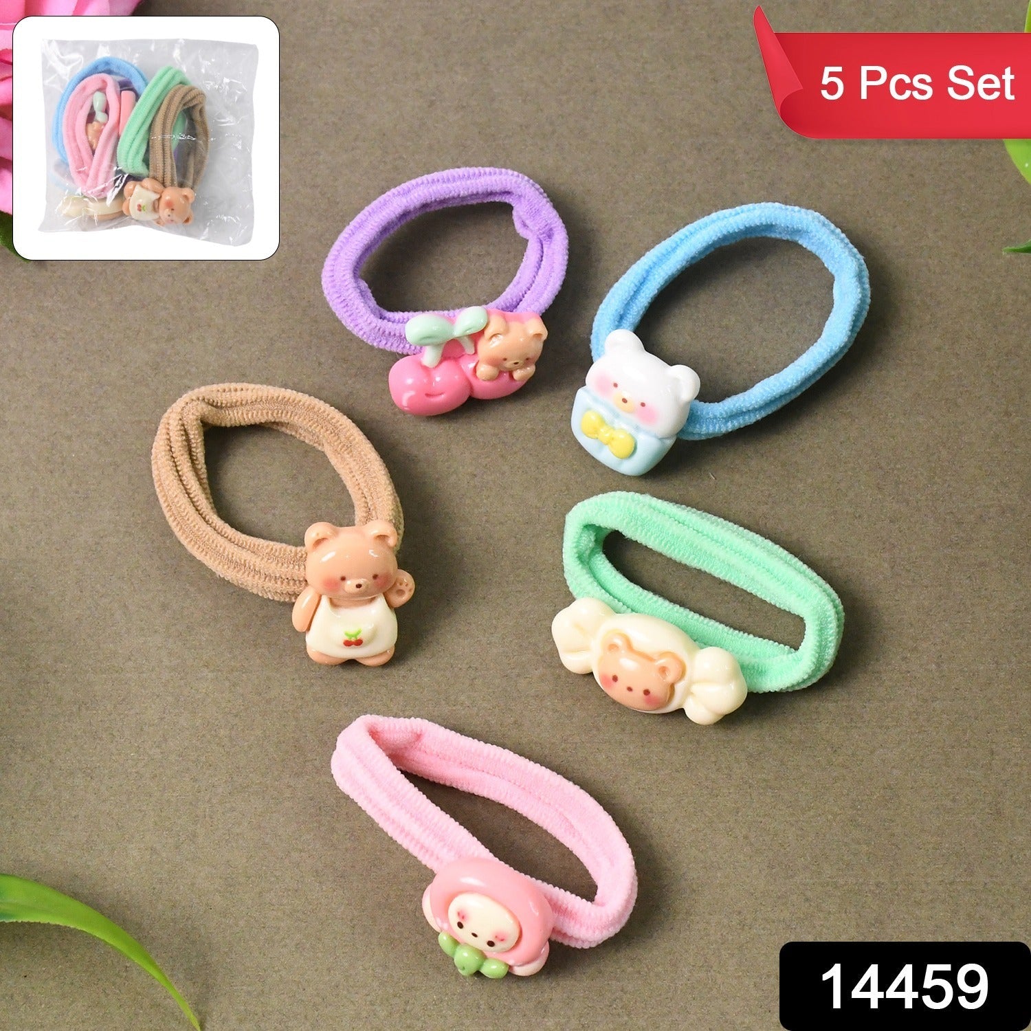 Toddler Hair Ties Baby Hair Tie (5 pcs Set), Hair accessories