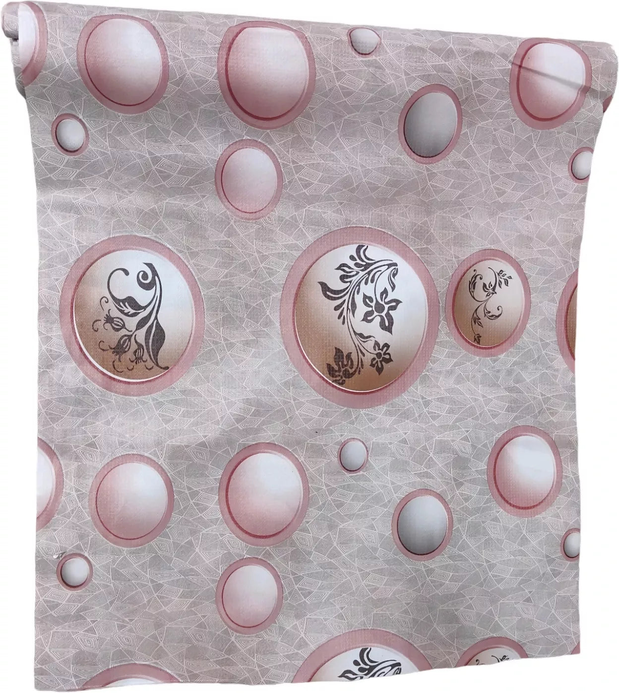 Mopak Decor Polyester Solid Drop Fridge Mat & Cover - Pack of 1 (5 Meter).