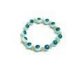 Pinapes Sky Blue Evil Eye Bracelets Adjustable Thread Bracelets for Couples (Pack of 2)