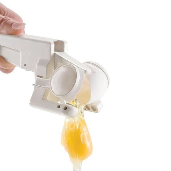 Plastic Handheld Egg Cracker With Separator