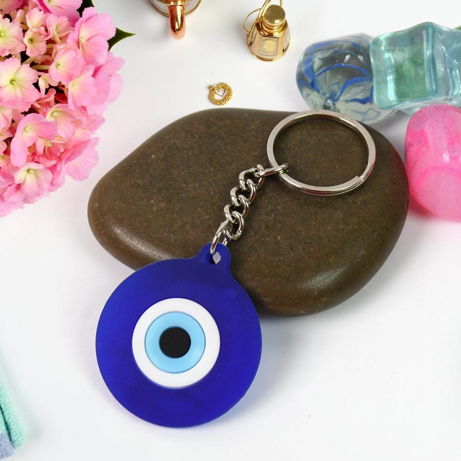 Evil Eye Rubber / Silicone Keychain - Bachat Club