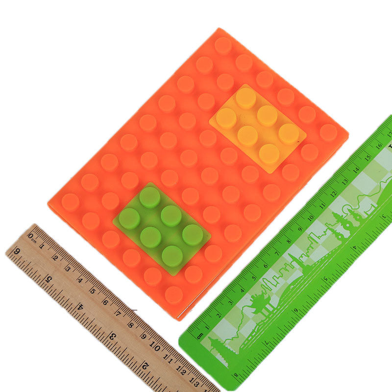 Building Block Puzzle Silicone Diary