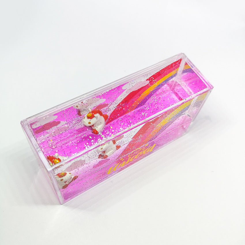 Magical Floating Unicorn Showcase Ornament