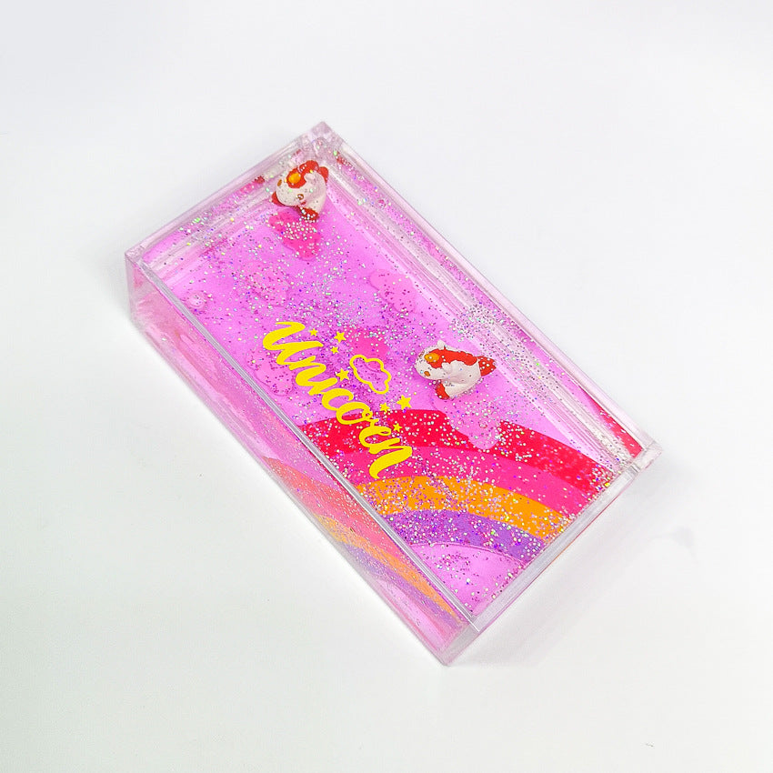 Magical Floating Unicorn Showcase Ornament