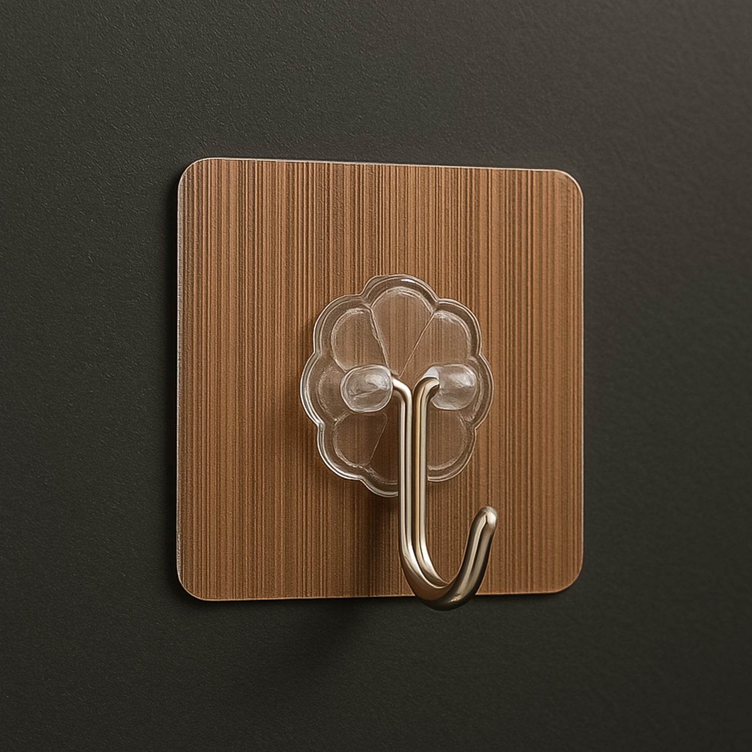 Adhesive Heavy-Duty Hooks for Kitchen and Bathroom - Bachat Club
