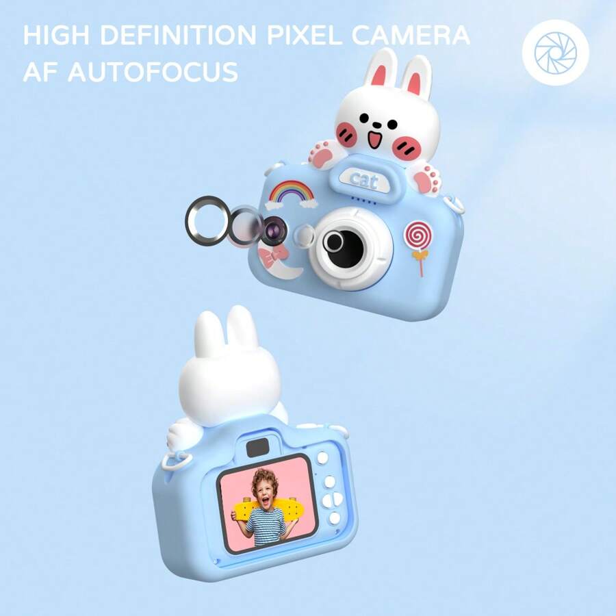 Mini kids Electronic Camera-Dino-Cat-Rabbit-Panda
