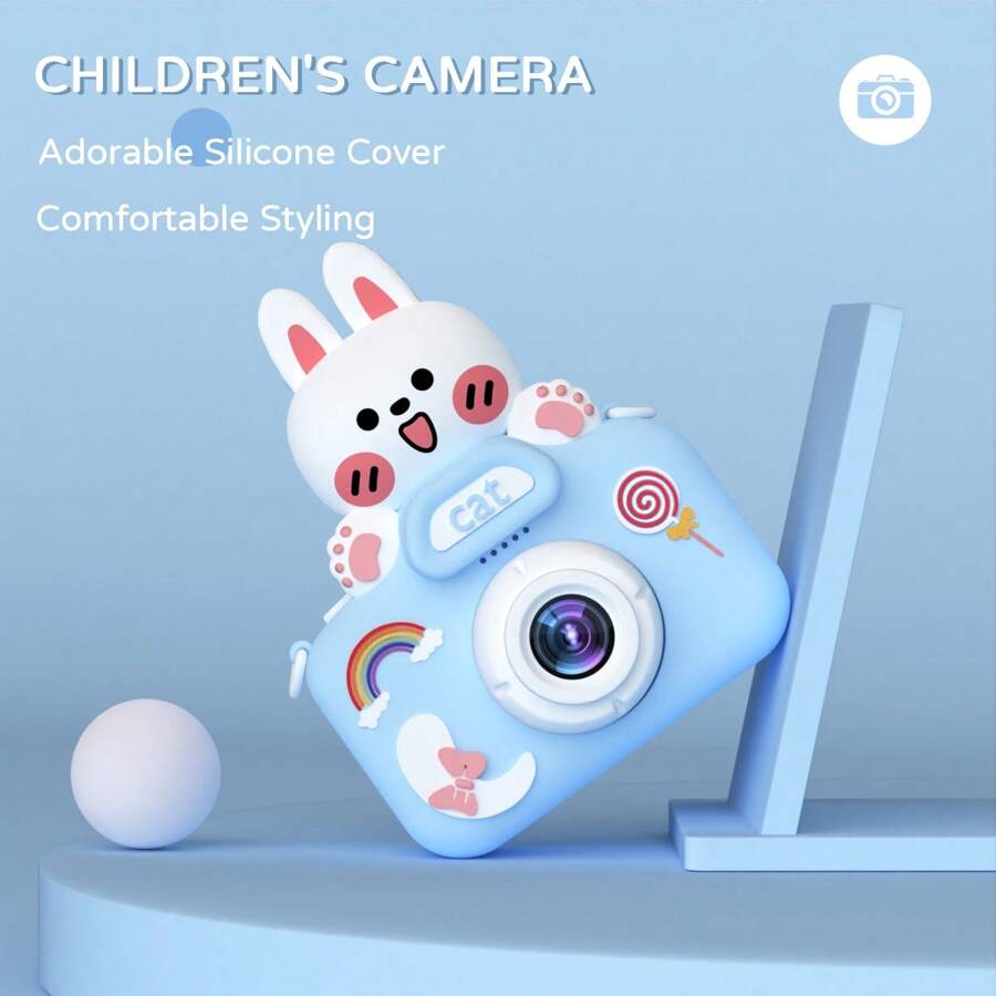 Mini kids Electronic Camera-Dino-Cat-Rabbit-Panda