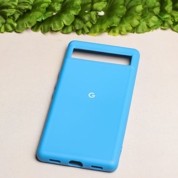 Sky blue Original Silicone case for Google Pixel 8a