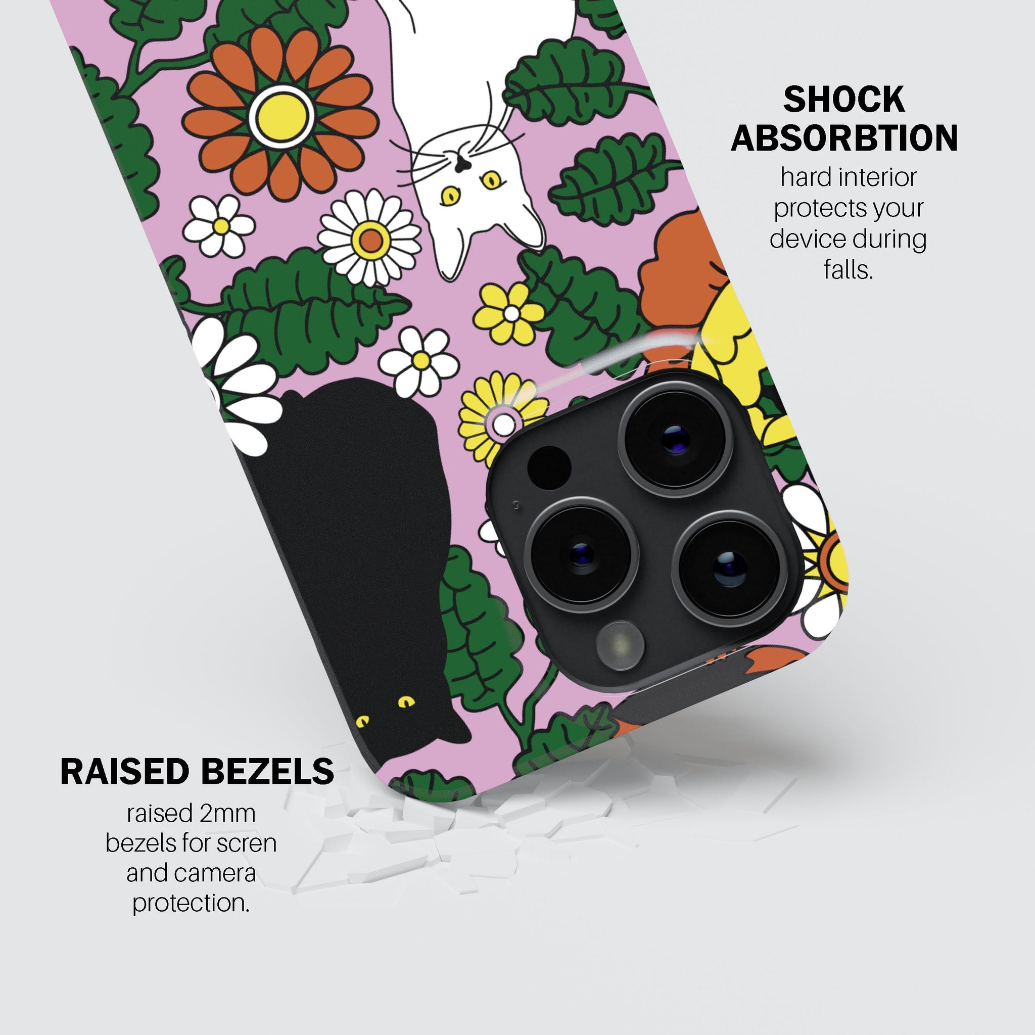 Daisy Cat Phone Cover