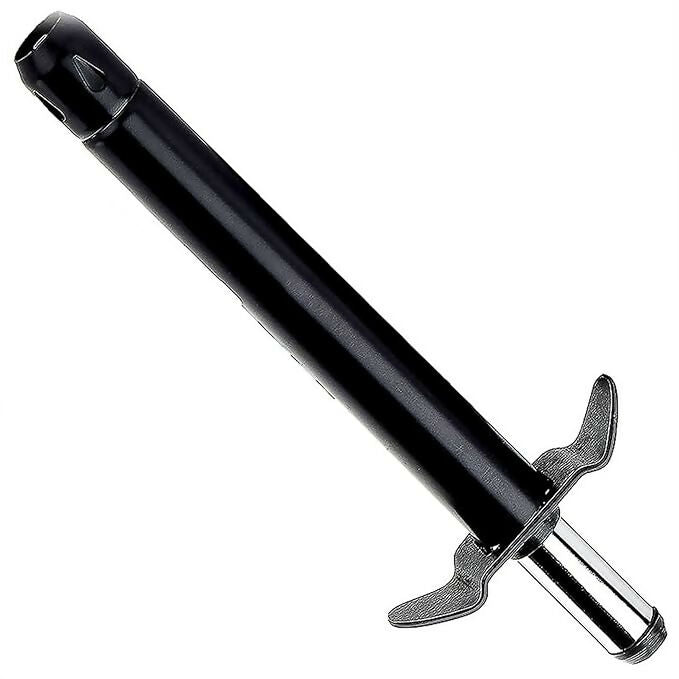 Easy Grip Stainless Steel Electronic Spark Gas Lighter for Gas Stoves (Black)