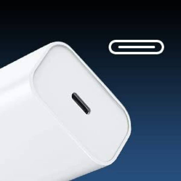 Bachat Club 20W - USB Type C Power Charging Adapter for iPhone, iPad & AirPods - WHITE