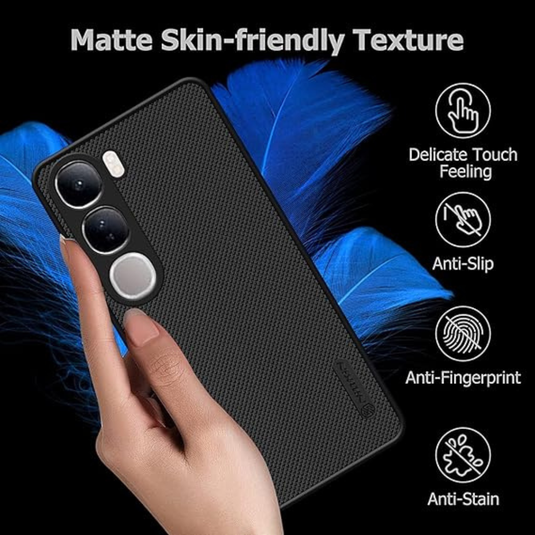 Black Niukin Silicone Case for Vivo Y300