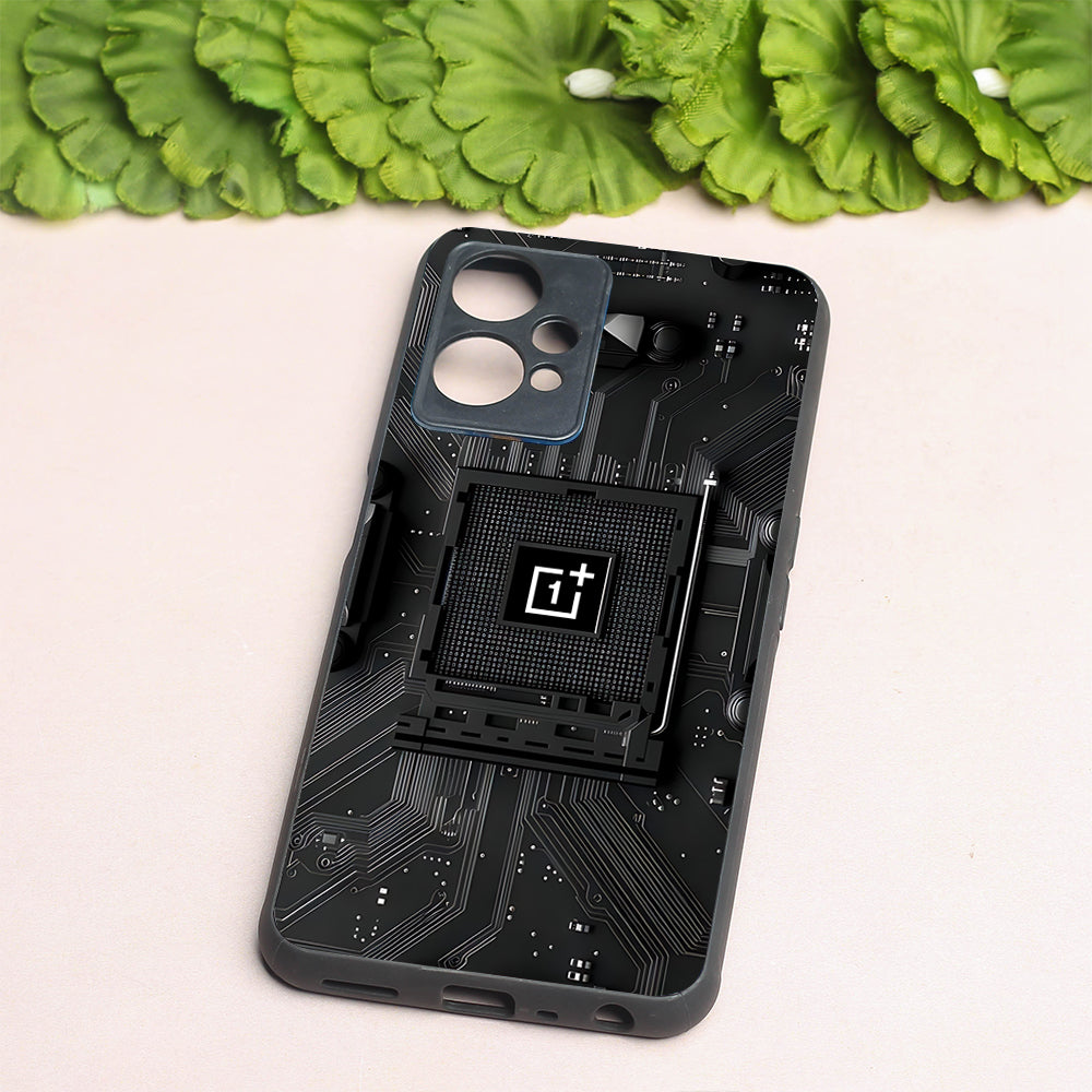 Microchip metal back case for OnePlus Nord CE 2 Lite