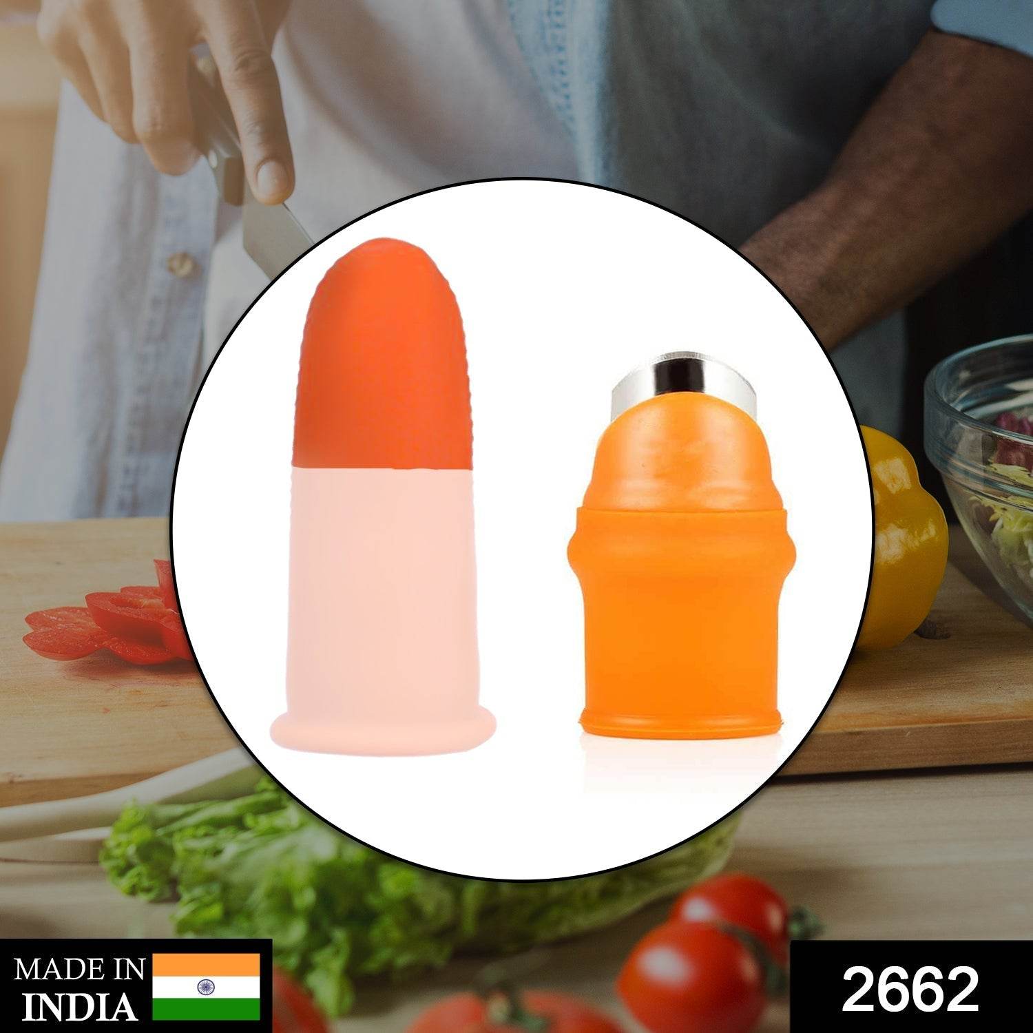 Vegetable Thumb Cutter and tool with effective sharp cutting blade system - Bachat Club