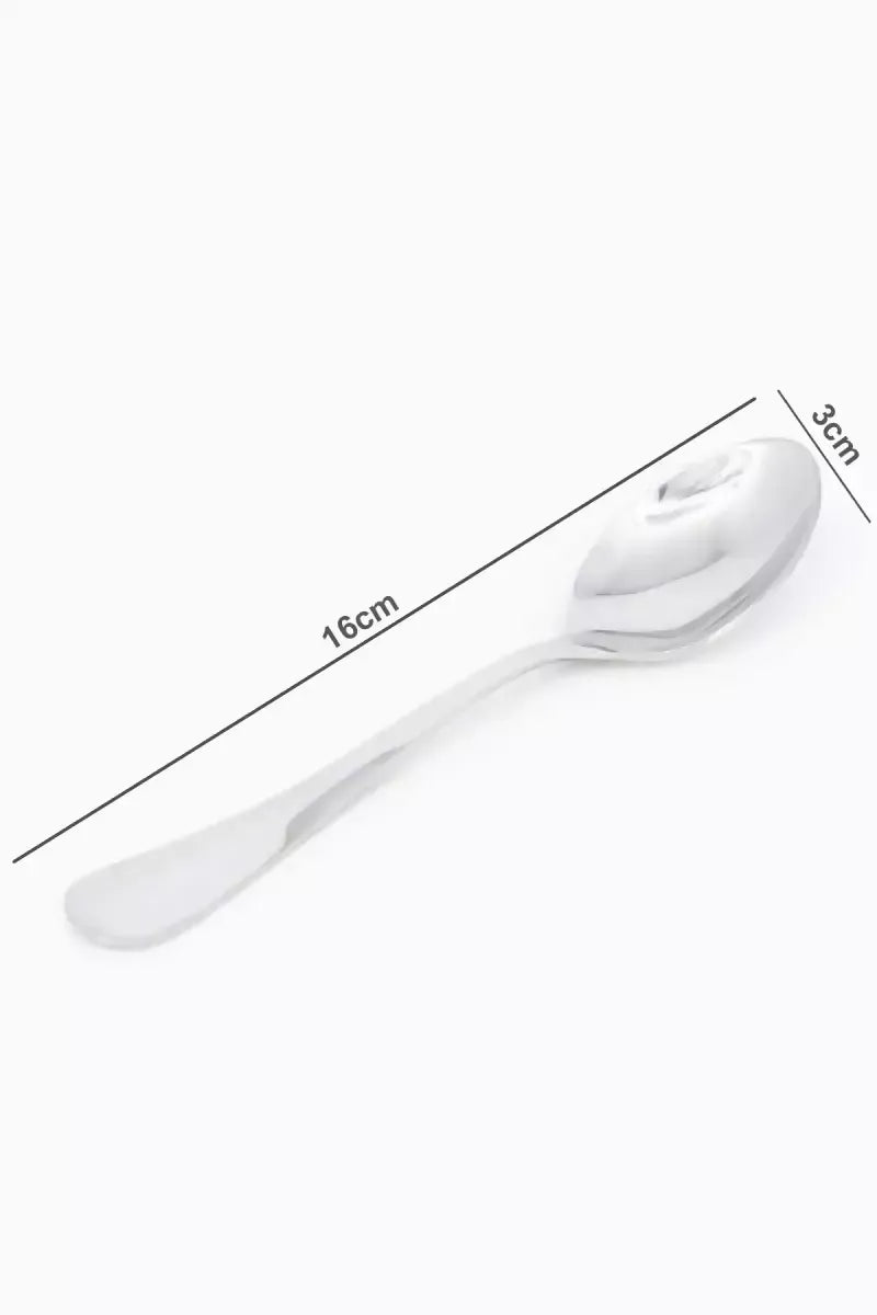 Prabha Stainless Steel Royal Baby Spoon Set - 16cm