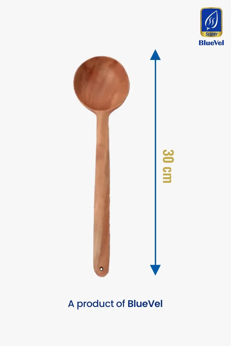 Bluevel - Neem Wood Cooking Ladle (Stir) - 30 cm