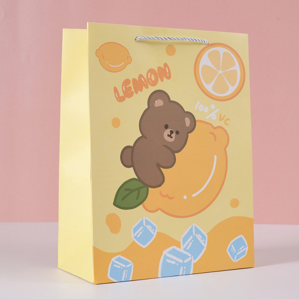Kawaii Bear-Bunny Themed Paper Gift Bags