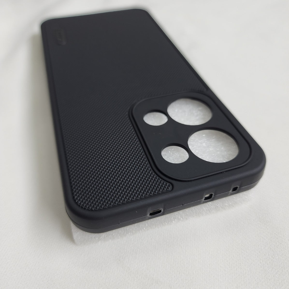 Black Niukin Silicone Case for Oppo Reno 13 5G