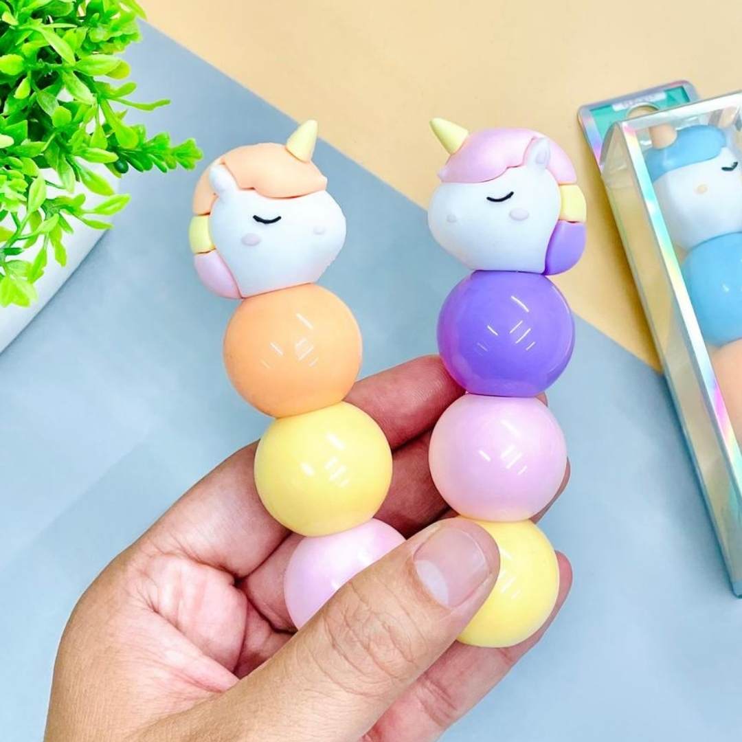 Unicorn Bubble Highlighters - 3 Colors