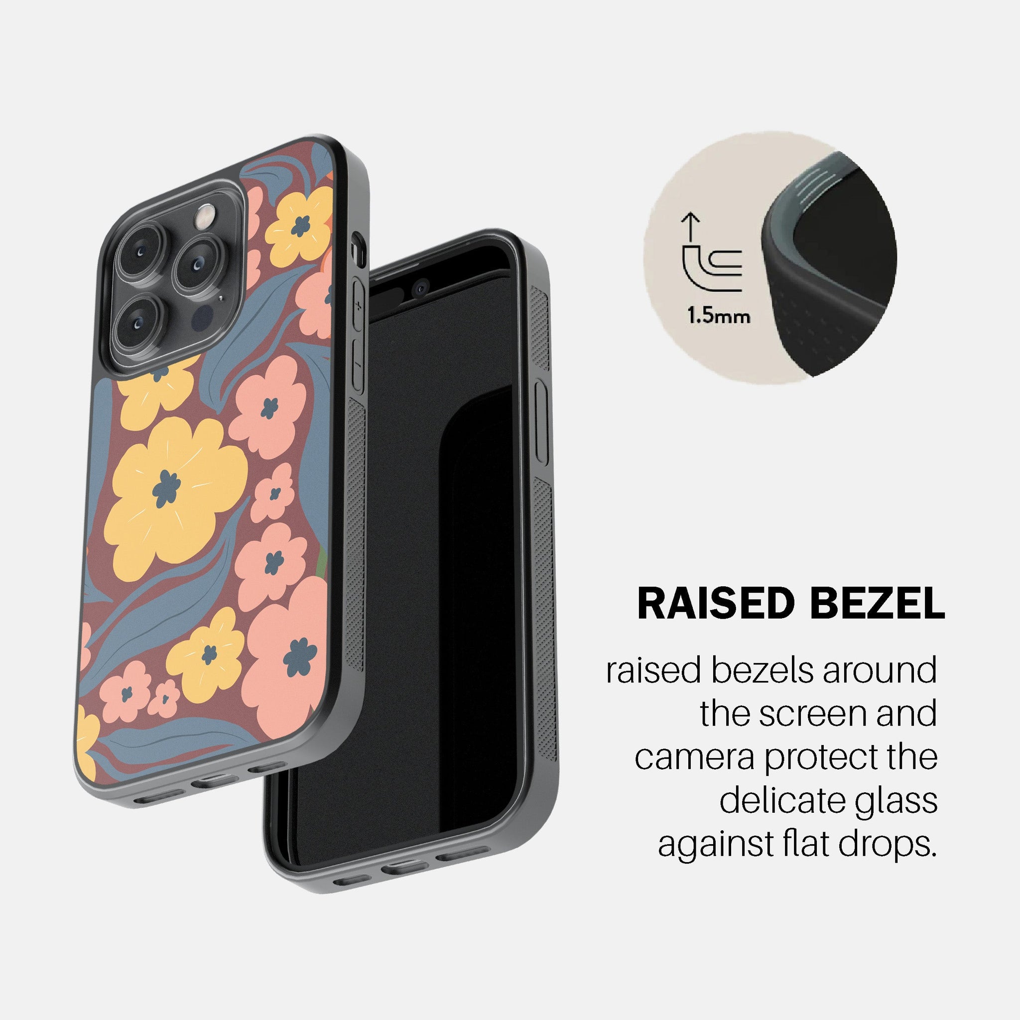 Midnight Bloom Phone Cover