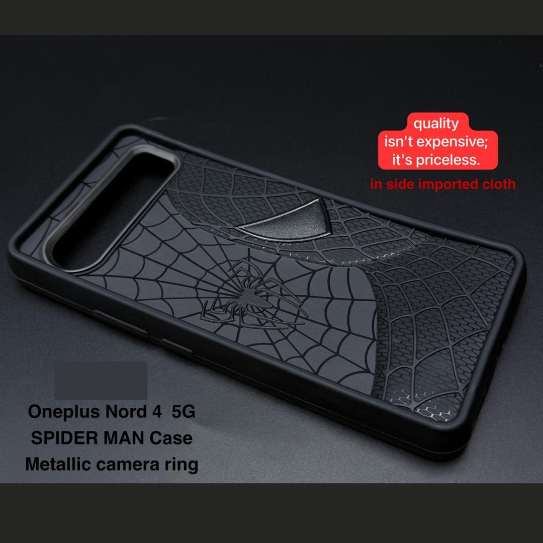 SP-Superhero Engraved logo silicon Case for Oneplus Nord 4