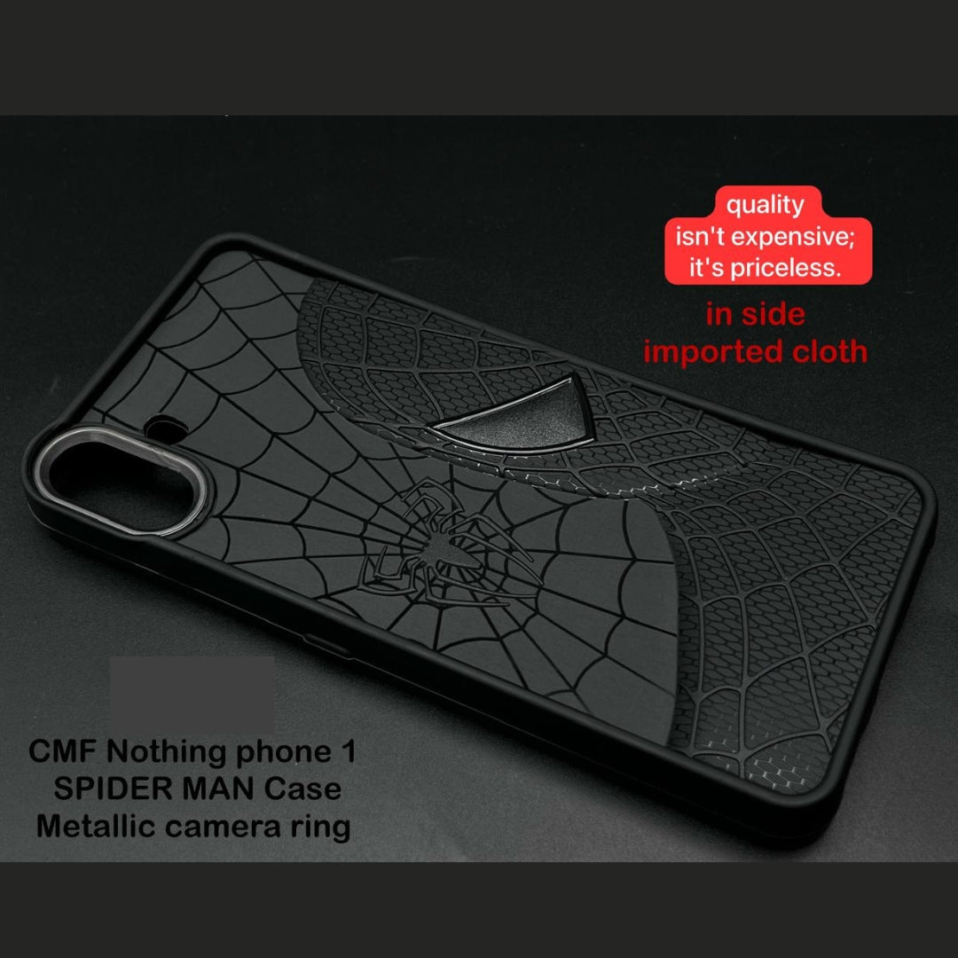 SP-Superhero Engraved logo silicon Case for CMF Nothing PHONE 1