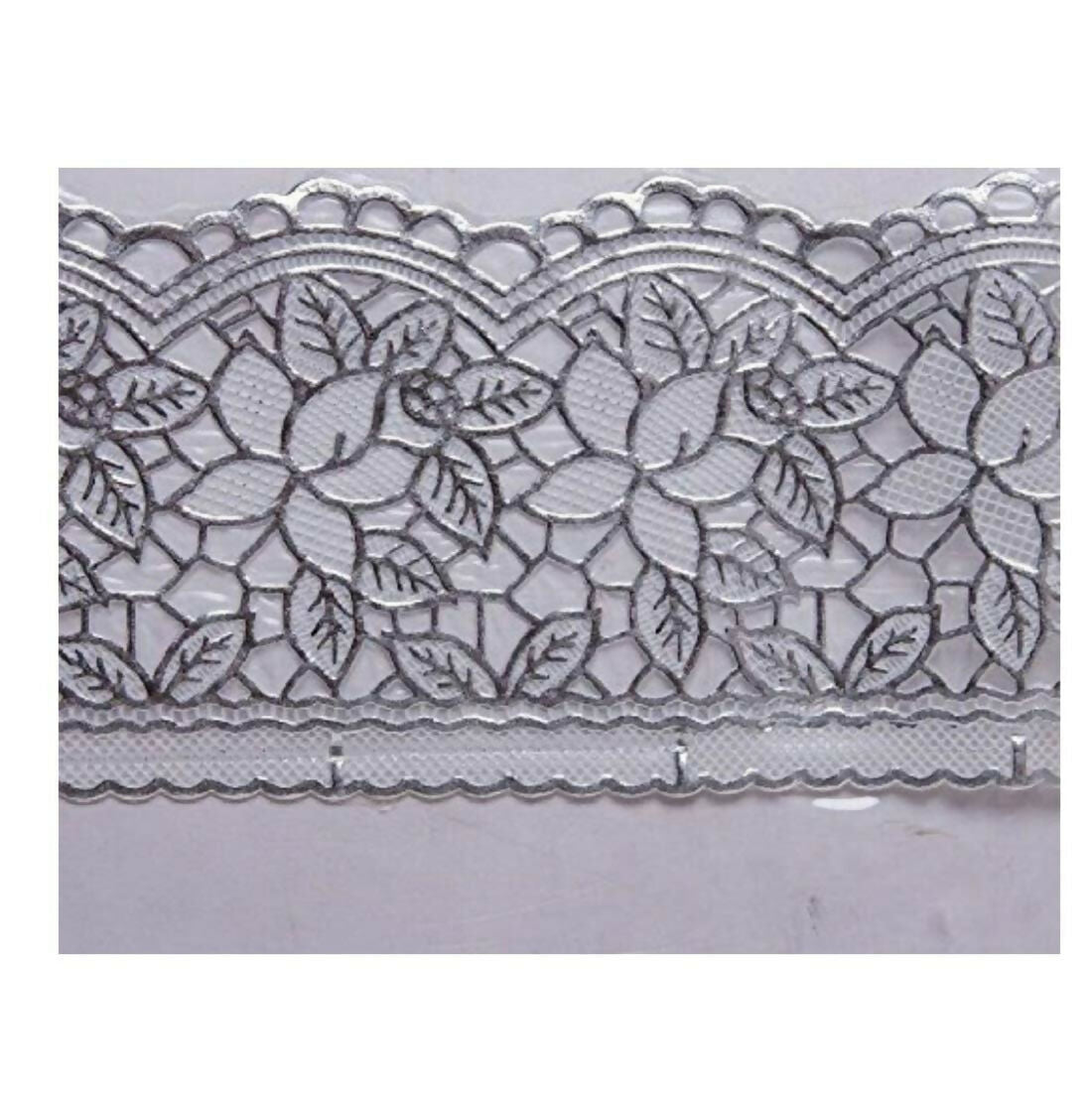 Mopak Decor Table Cover 3D Classic Table Cover Printed Table Cover with Lace Centre Table Cover