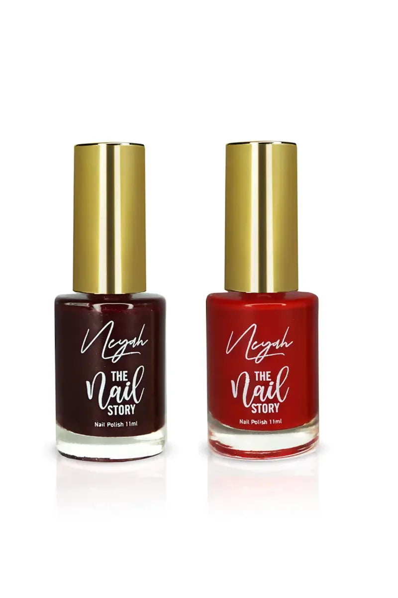 Neyah The Nail Story Combo of 2 Pcs (Each 11 ml)