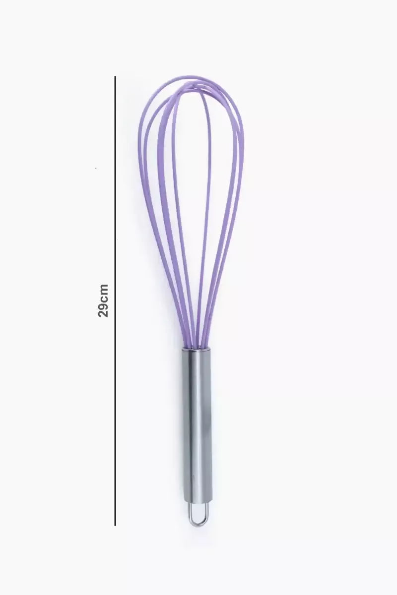 Stainless Steel Multipurpose Whisk - 29cm (Purple)