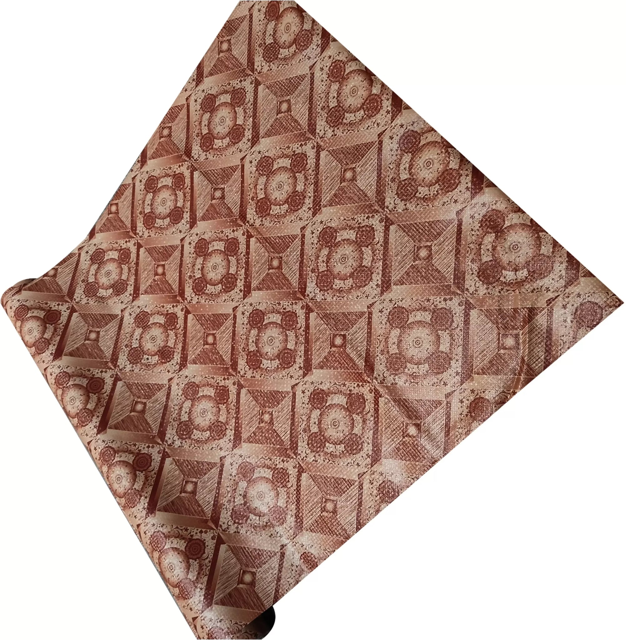 Mopak Decor Shelf Liner used for Wardrobe kitchen cabinet Drawer Slab Roll - (Brown)