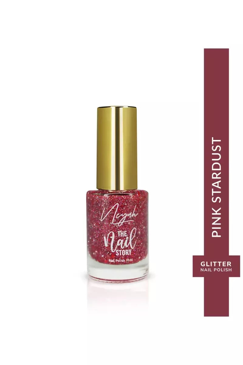 Neyah The Nail Story Nail Polish 11ml (Pink Stardust)