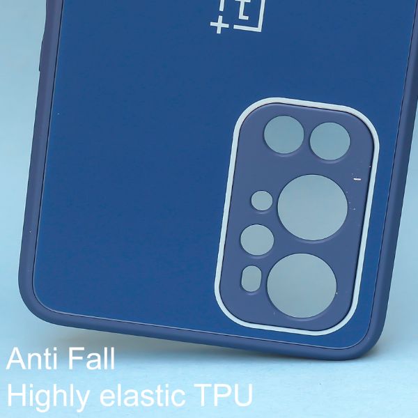 Dark Blue camera Safe mirror case for Oneplus 9RT