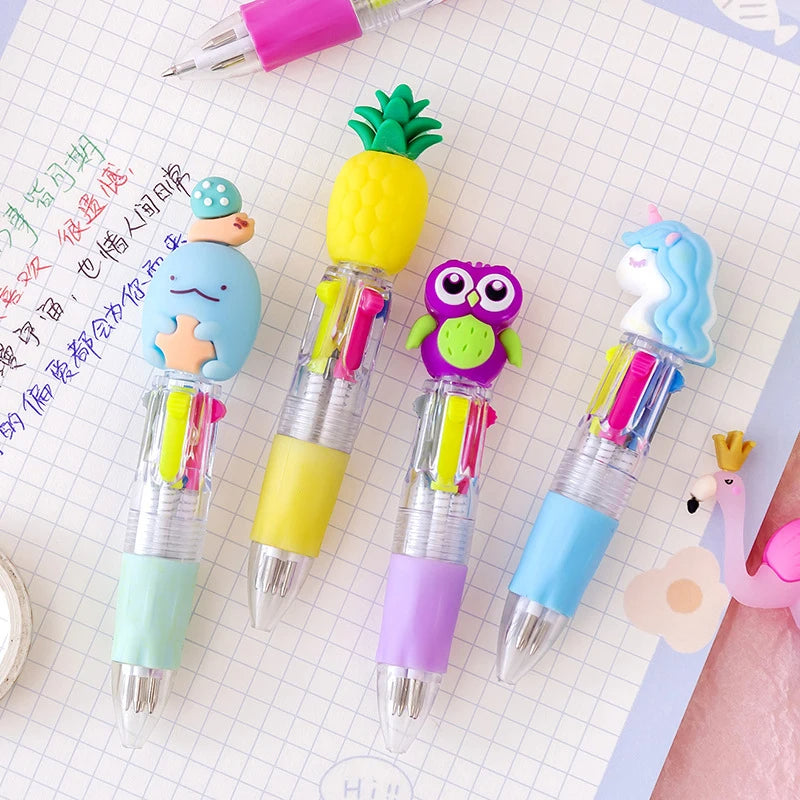Mini 4 in 1 Color Ballpoint Pen