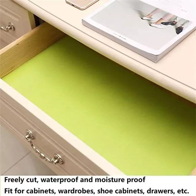 Mopak Decor Plain Eva Printed Solid Fridge Mat & Cover Pack of 1- (3Meters)