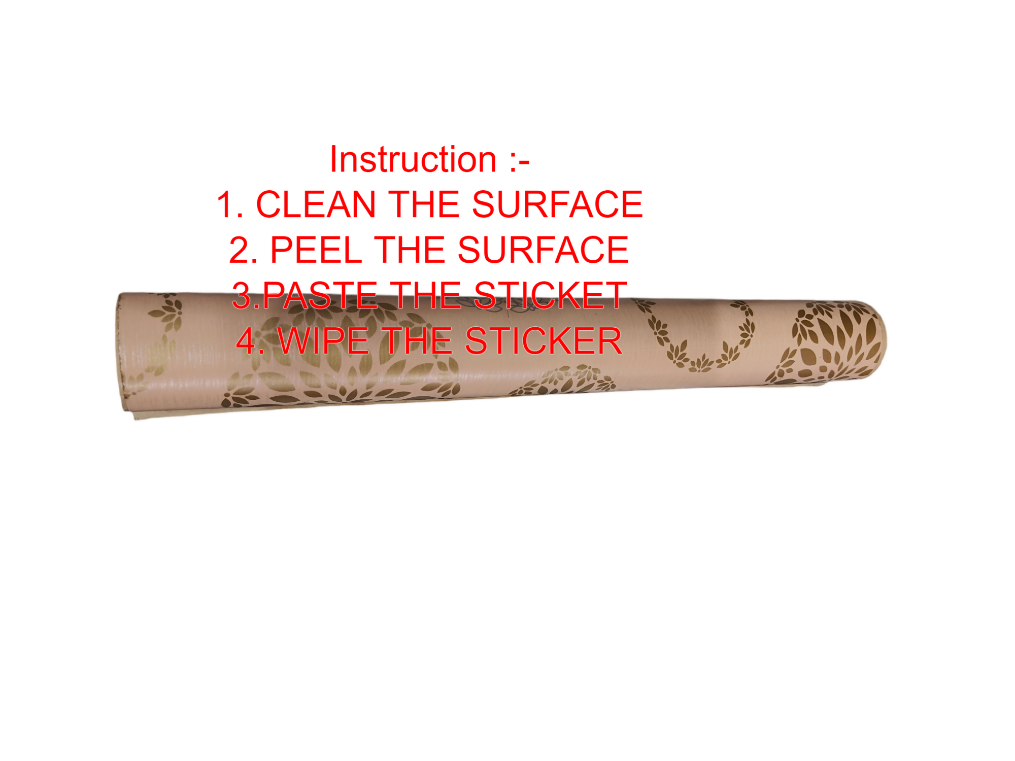 Mopak Decor 1 Meter Shelf adhesive Wallpaper For Wall /Almira,Fridge, Tabletop, kitchen Size - 40 x 100 cm Meter (Pack of 2_Pink)