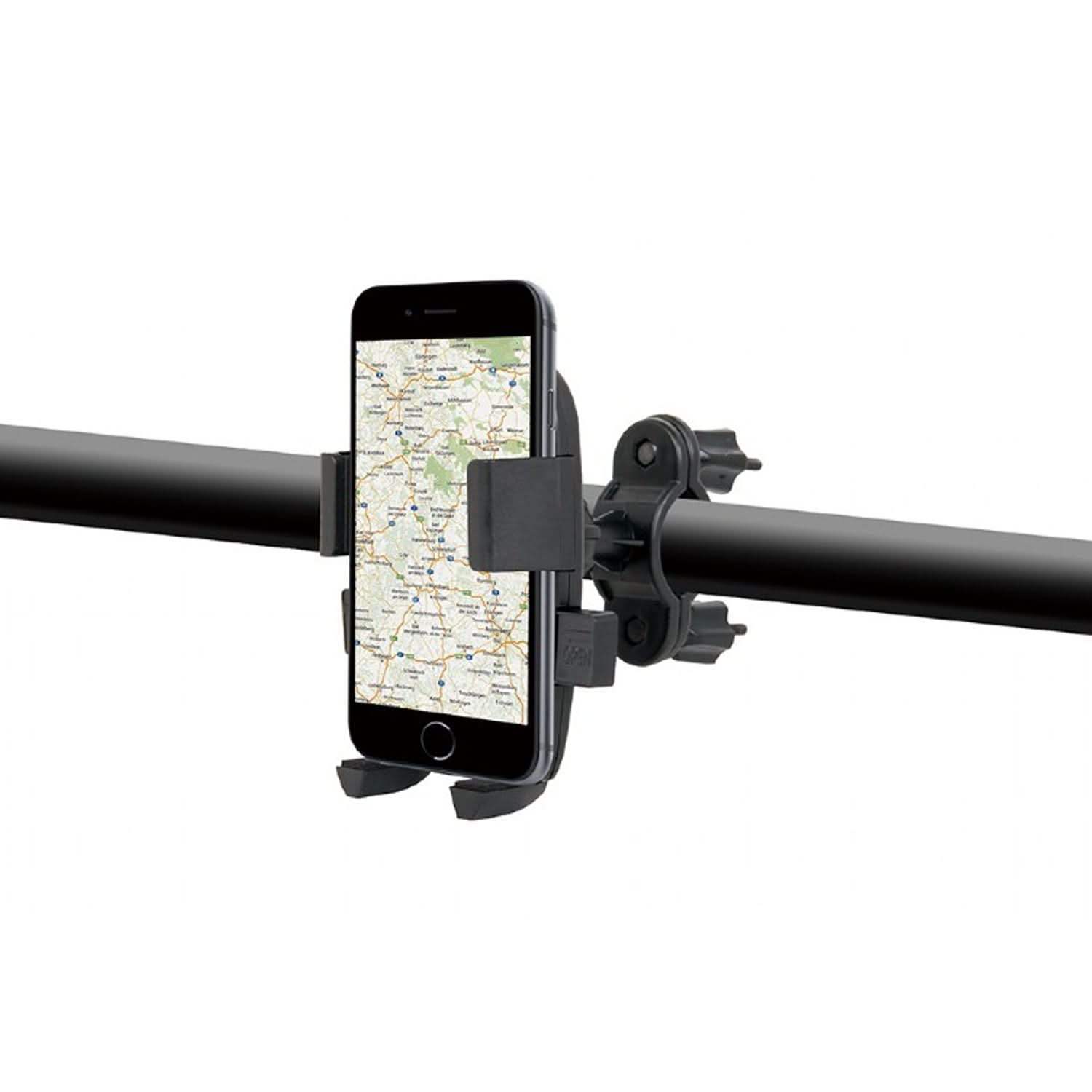 Motorcycle & Bicycle Phone Holder – 360° Handlebar Mount