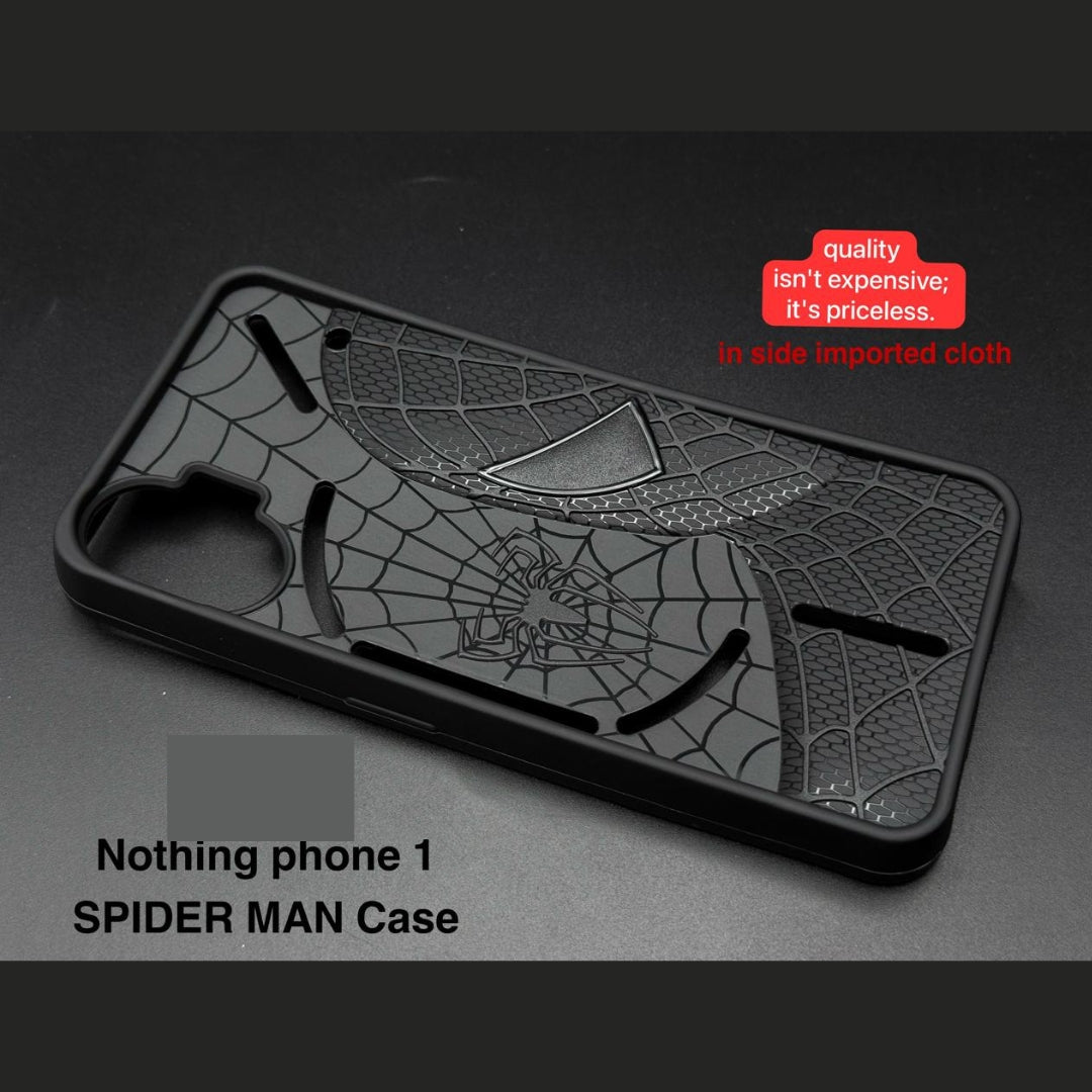 SP-Superhero Engraved logo silicon Case for Nothing Phone 1