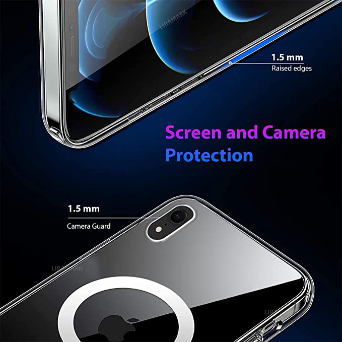 MagSafe Clear Transparent Silicone case for Apple iphone Xs Max