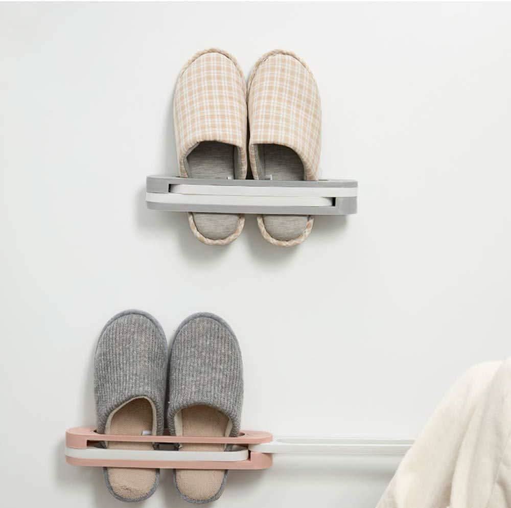 Multifunction Folding Slippers shoes Hanger Organizer Rack